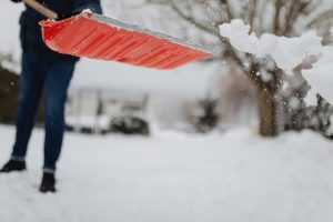 image of person shoveling snow
